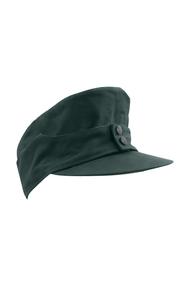 WW2 German M43 Heer EM Summer HBT Field Cap Reed Green