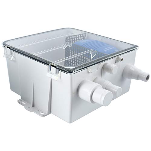 Amarine Made Boat Marine Shower Sump Pump Drain Kit System Shower Pump
