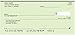 Top Tear Green Safety Personal Checks - Value Priced (1 Box of Duplicates, Qty. 100)