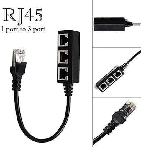 RJ45 Ethernet Splitter Cable, Sartyee RJ45 Y Splitter Adapter to