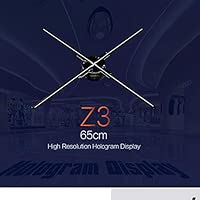 Fan del proyector del Holograma de los 65CM WiFi 3D, proyector ...