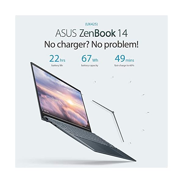 ASUS ZENBOOK i7 14" 16GB 512GB W10 Pine Grey,UX425JA-BM007R - Image 5