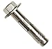 Wej-It Sleeve-TITE HSA3440 Sleeve Anchor, Carbon Steel, Zinc Plated Finish, Hex Head, Meets GSA FFS-325 Group II Type 3 Class 3, 3/4
