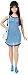 Barbie Fashionista Curvy Dark-Haired Doll with 2 Additional Outfits