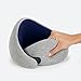 Ostrichpillow Go Neck Pillow, Travel Pillows for Airplanes, Premium Memory Foam Travel Pillow, 360º Ergonomic Design, Asymmetrical Sides, Travel Bag Included, Washable Modal Cover