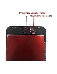 Repuesto de pantalla premium para iPhone 8 Plus (5,5 pulgadas) Kit de reparación completo de pantalla LCD táctil 3D, digitalizador táctil LCD de repuesto con cristal templado, herramientas, instrucciones (idioma español no garantizado)