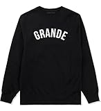 Kings Of NY Grande Fan Music Concert Iggy Style Fashion Crewneck Sweatshirt Large Black