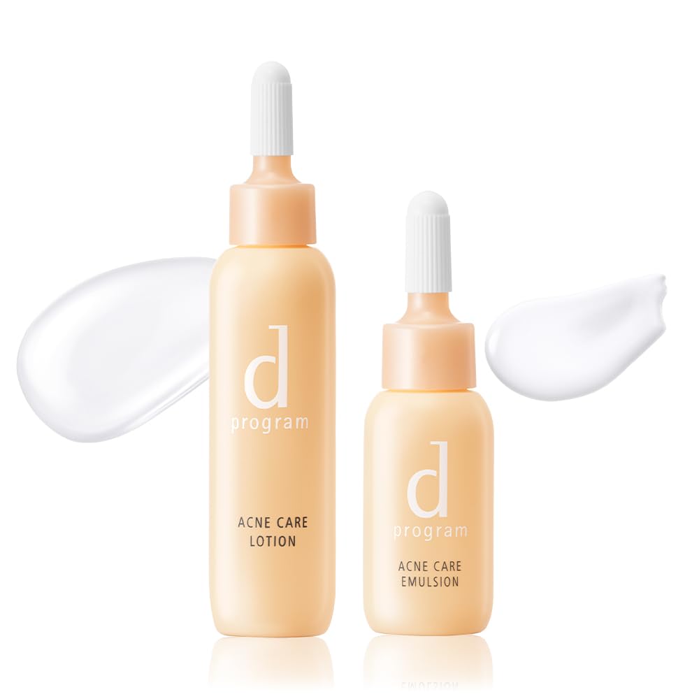 【公式】 dプログラム(d program) アクネケア セット MB 化粧水 23mL+乳液 11mL 7日間分お試しサイズ 【医薬部外品】 敏感肌用 ニキビ予防に商品画像