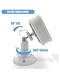 SULLY - Protectores de silicona con soporte para cámara de seguridad Blink XT (2 unidades) Carcasa de silicona sin tornillos necesarios Conector giratorio de montaje con cubierta intermitente Soporte de carcasa intermitente