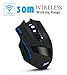 KINGTOP Wireless Gaming Mouse Rechargeable 2.4G Professional Computer Optical Game Mice with Adjustable 2500DPI for Gamer PC Laptop Desktop Notebookthumb 3