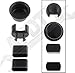 APDTY 49752 Tailgate Hinge Insert Kit Rear Bed And Gate Left And Right Side For 1996-2001 Dodge Ram 1500 2500 3500 Pickup / 1993-2006 Ford Ranger / 1987-2006 Ford F150 F250 F350 F450 F550 Pickup / 2001-2006 Ford Lobo (Replaces Ford 55274936AC, E7TZ-99430