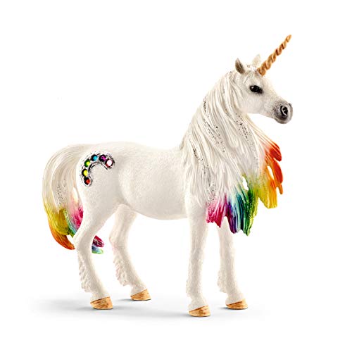 Schleich 70570 Meereseinhorn, Stute & 70524 - Spielzeugfigur - Regenbogeneinhorn, Stute – Bild 5
