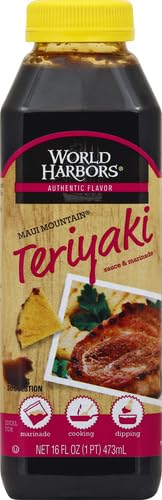 WORLD HARBORS MAUI MOUNTAIN TERIYAKI, 16 OZ