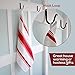 Kitchen Dish Towels - Set of 4 Cotton Tea Towels 20 x 28 inch - Best Dish Cloths for Hand Towels or Embroidery in Vibrant Colors - Red