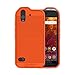 Wireless PROTECH Case Compatible with CAT S61. Slim Flexible Rugged Case with Drop Protection (Orange)