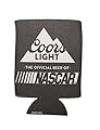 Coors Light Beer Can Bottle Cooler Logo Neoprene NASCAR