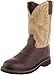 Justin Original Work Boots Men's Stampede Work Boot,Waxy Brown/Sawdust,12 EE US