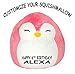 Squishmallow Customized Original Kellytoy Piper The Pink Penguin 8