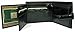 Visconti Monza 5 Quad Fold Soft Leather Italian Glazed Wallet (Black)