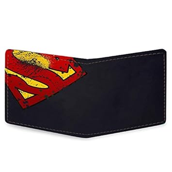 Aurra Stylish bi-fold Canvas Printed Genuine Leather brown Wallet & Purse for MenS & Boys