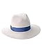 NYFASHION101 Lightweight Solid Color Band Braided Panama Fedora Sun Hat