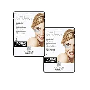 Iroha-Nature-Extra-Brightening-AntiAging-Foil-Eye-Patches-with-Platinum-and-Hyaluronic-Acid-x2 Iroha Nature Anti-Ageing Platinum Foil Sheet Eye Patches, Extra Glowing Skin With Hyaluronic Acid, Enhanced by Foil…