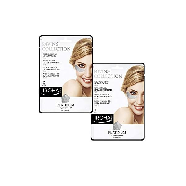 Iroha-Nature-Extra-Brightening-AntiAging-Foil-Eye-Patches-with-Platinum-and-Hyaluronic-Acid-x2 Iroha Nature Anti-Ageing Platinum Foil Sheet Eye Patches, Extra Glowing Skin With Hyaluronic Acid, Enhanced by Foil…
