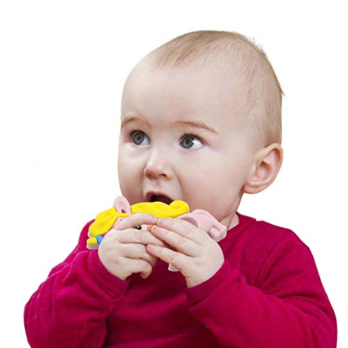 image for RonXer Baby Teething Toy Unicorn Teether Massage, Molar Teeth Soother 