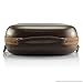Geekria Shield Headphones Case for Lay Flat Over-Ear Headphones, Replacement Hard Shell Travel Carrying Bag, Compatible with Bose, B&O, Audio-Technica, Sony Headsets (Brown)