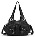 Scarleton Front Pocket Washed Shoulder Bag H1475