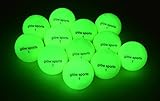 12 Glow Sports Golf Balls