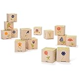 Uncle Goose Flower Blocks - Made in The USA