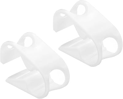 PATIKIL 2x 1/2-3/4" Tube OD Plastic Hose Clamp Clip Flow Control Pinch Valve