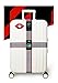 TRAVELKIN Luggage Cross Strap Suitcase Straps with TSA Combination Lock Adjustable Travel Belts Belt