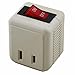 Wideskall® 2 Prong AC Power Wall Plug On/Off Switch Tap Adapter ETL Certified