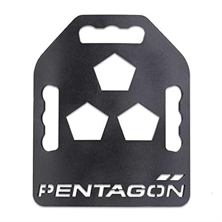 Pentagon Metallon Tac-Fitness Plate - 1 Paar