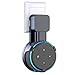 Matone Outlet Wall Mount Holder for Dot 3rd Generation & Mi AI, A Space-Saving Solution for Your Smart Home Speakers, Clever Dot Accessories with Cord Arrangement Hide Messy Wires - Black
