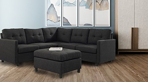 Best armless chair with ottoman