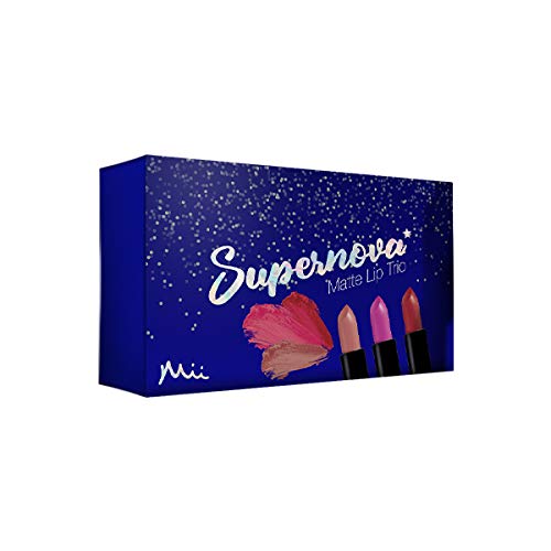 Mii Cosmetics - Supernova Matte Lip Trio Set -Flirt