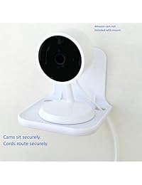 Stick On Nest Cam vídeo de seguridad Soporte de pared Color Blanco 2 unidades