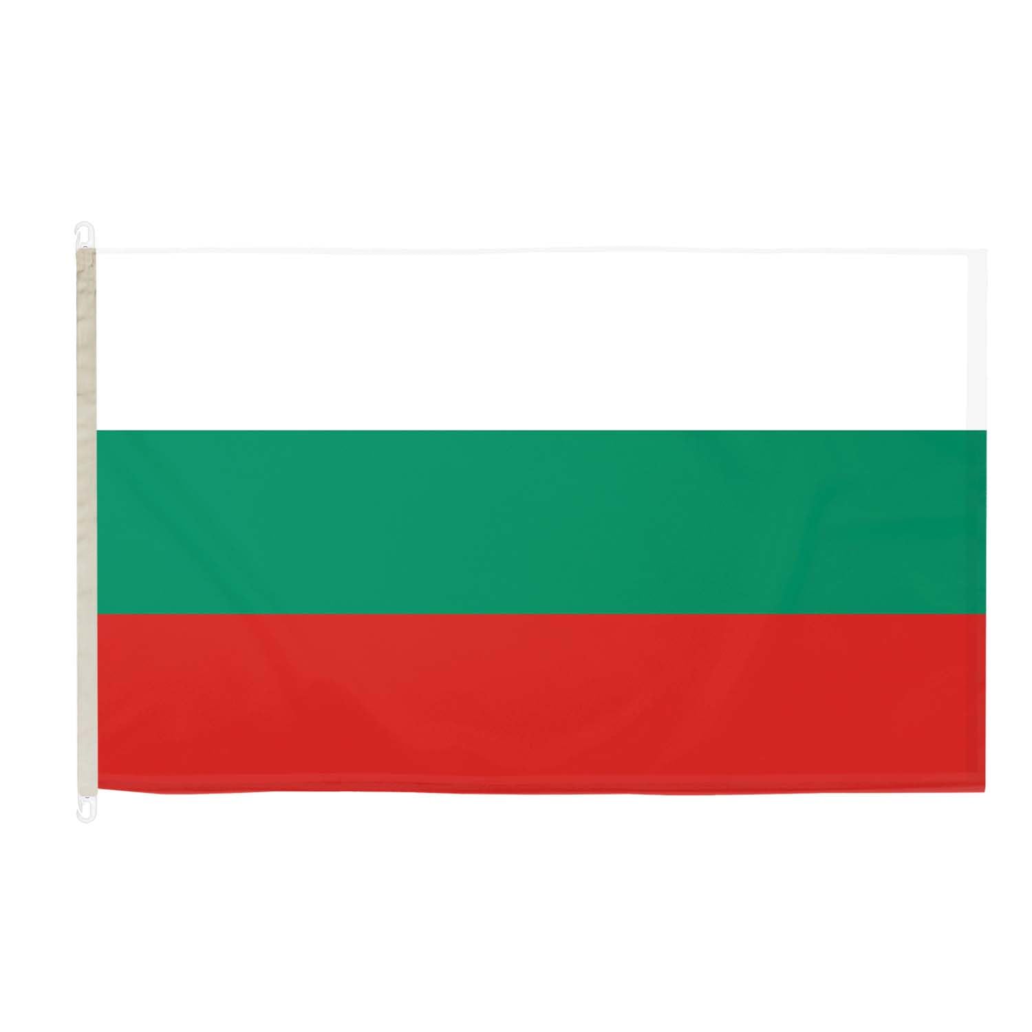 Bulgaria DuraFlag with Clips 5ft x 3ft Premium Quality Flag 150cm x 90cm — image 1