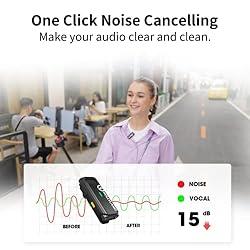 Hollyland Lark C1 Wireless Lavalier Microphone for