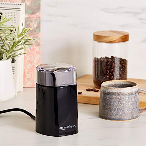 Amazon Basics Electric Coffee Bean Grinder, Black Pricepulse