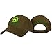John Deere Embroidered Trademark Logo Brown Hat