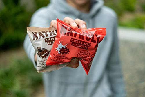 Natruly Cacao&Nuts Schokoerdnüsse ohne Zucker oder Süßstoff, Glutenfrei, mit zuckerfreier Zartbitterschokolade Packung 3… – Bild 7