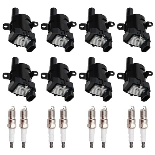 DRIVESTAR Spark Plugs and Ignition Coil Packs kit Set of 8 at Amazon