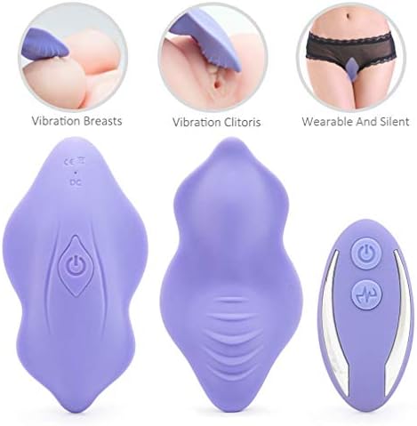 Wireless Remote Control Powerful 9 Speed Vibration Wearable Toys for Women Male Electric Stimulation Massage Neck Shoulder Back and Muscle Pain Waterproof