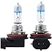 GE Lighting 69865 H11 55NHX/BP2 Nighthawk Xenon Halogen Replacement Bulb, 2-Pack