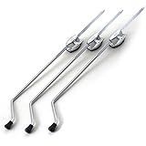 Ludwig LC5023TL Classic 9.5mm 23-Inch Floor Tom Legs and Brackets - Set of 3