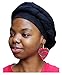 Dupsie's Black Cotton Modu Hat Pre-tied Head Wrap
